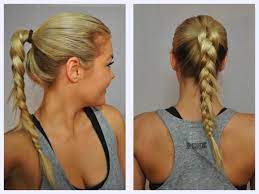 7 Cute And Easy Gym Hairstyles Health Tips For Women Easy Gym Hairstyles Gym Hairstyles