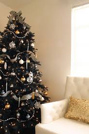 Black And White Christmas Tree Ideas Black Christmas Tree Gold Christmas Decorations Gold Christmas Tree Black Christmas Trees