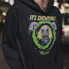 Regular price $49.99 sale price $44.99. Beetlejuice It S Showtime Hoodie Murder Apparel