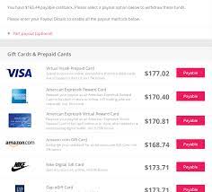 At this time we accept the following credit cards: Expired Topcashback 7 Cash Out Bonus With Virtual Visa Gift Card