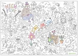 Enjoy these free coloring pages to color, paint or crafty educational projects for young children and the young at heart. Resource Alert New Giant Printable Coloring Sheet Teach Starter