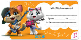 44 Gatti Invito Festa Compleanno Bambini Festa A Tema Gatti Inviti Di Compleanno Per Bambini Festa Di Compleanno Per Bambini