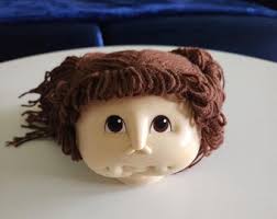 Doll Baby Doll Heads Lot of 2 by Martha Nelson Thomas, Doll Supply, Vintage  Doll Heads, Mop Dolls, Doll Head Yarn Hair, Blonde Hair Dolls