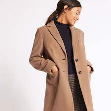 Het is gemaakt van 100% wol. Marks Spencer Has Launched A Cashmere Blend City Coat In Eight Colours
