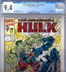 PRIMO: Incredible Hulk vs VENOM #1 red foil Marvel comics 1994 NM 9.4CGC |  eBay
