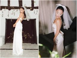 A week after billboard confirmed that ariana grande married dalton gomez on may 15, the positions superstar took to instagram on wednesday (may 26) to finally while wang made the stunning dress specifically for grande, there are a number of similar styles online — all within reasonable price points. Iztnazkljs3wxm