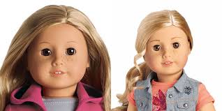 Blonde hair and brown eyes, is actually the third rarest hair and eye color combination, in the world, next to red hair and green (blue) eyes, and my husband and i both have brown hair and brown eyes but our daughter has blonde hair and blue eyes her doctor told me this was rare and she had. The Doll Ranch American Girl Dolls Who Look Similar And How To