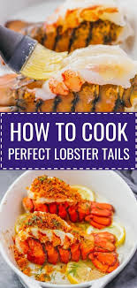 Learn How To Cook Lobster Tails With Lemon Garlic Butter And A Parmesan Topping Seafood Recipe How To Cook Lobster Lobster Recipes Seafood Dinner