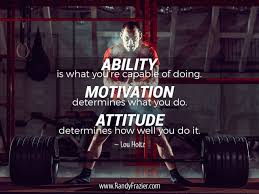 Lou Holtz Quote Randy Frazier