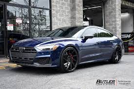 Audi S7 With 22in Forgiato Troppo Wheels Exclusively From Butler Tires And Wheels In Atlanta Ga Image Number 12142 In 2021 Audi Michelin Tires Butler