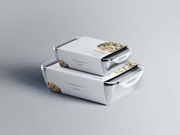 Free Food Container Mockup With Label Psd In 2020 Food Mockup Glass Food Storage Containers Food Packaging Design