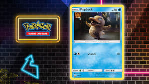 Psyduck in the jet black poltergeist pokémon trading card game set. Second Pokemon Detective Pikachu Tcg Card For Psyduck Arrives April 5 Pokemon Blog