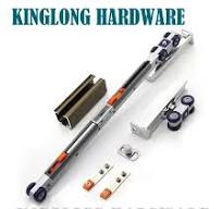 Heavy Duty Wooden Door Fitting Hanging Wheel Double Way Soft ...