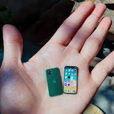 New Iphone 11 Pro Max Midnight Green Toy Miniature Scale 1 6 Etsy In 2021 Mini Things Miniture Things Green Toys