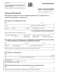 Kindergeld beantragen können generell alle familien oder alleinerziehende mit kindern. Kg1 Antrag Kindergeld Ba017202