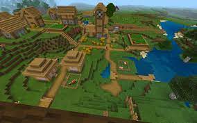 Builders can challenge themselves to construct a variety of biomes plus a watchtower, library, blacksmith, butcher, and marketplace. Ravine Village Minecraft Education Edition