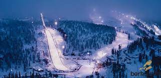 Finja eichel belegte von der 6m schanze, platz 3 in der schülerklasse 7. Skispringen Weltcup Zweite Station Am Polarkreis