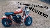 Check spelling or type a new query. Coleman Ct200u Ex Mini Bike 200 Off Road Test Youtube