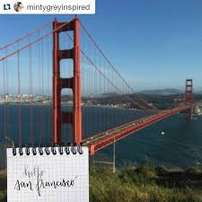 wanderlust calligraphy wanderlust travel art today we are featuring mintygreyinspired s brush letter golden gate bridge golden gate san francisco california