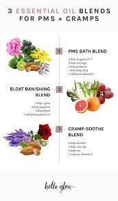 The Best Essential Oils For Pms Cramps Hello Glow