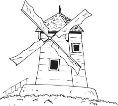 Moulin A Vent Canope Academie De Dijon Moulin A Vent Coloriage Dessin A Imprimer