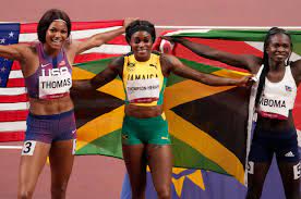 To the silver medal in the women's 200m final at the tokyo games. Xiclrt8ef9eqtm