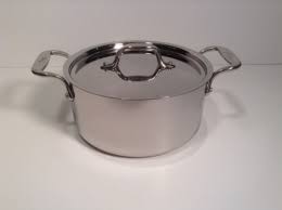 All Clad 3 Qt Casserole Pot Tri Ply Stainless Steel Factory Second Usa Made