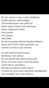 Bir Gun Anlarsin 2 Umit Yasar Oguzcan Ozlu Sozler Siir Alintilari Siir