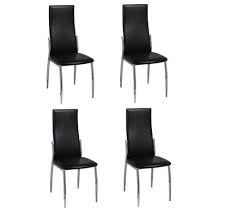 4 Esszimmerstuhle Essgruppe Stuhlgruppe Sitzgruppe Kuchen Stuhl Stuhle Schwarz S Eek Asparen25 Com Mit Bildern Schwarze Essstuhle Esstisch Stuhle Leder Esszimmer Stuhle