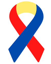 The colors of the ribbon and flag have specific meanings. Awareness Ribbons Chart Color And Meaning Of Awareness Ribbon Causes Disabled World