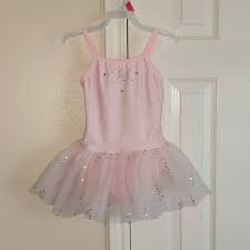 Pink Twinkle Stars Toddler Ballerina Dance Costume