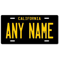 Penitentiary gothic | 2003, andrew leman and richard lucas, commercial. California Replica State License Plate For Bikes Bicycles Atvs Cart Walkers Motorcycles Wagons And Vehicles