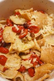 Testaroli Con Pomodorini Confit E Olive Taggiasche A Daria Piace Mangiare