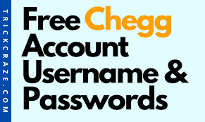 Using free chegg accounts usernames free chegg accounts july 2021. Free Chegg Account Username Passwords 2021 Updated Trickcraze Com