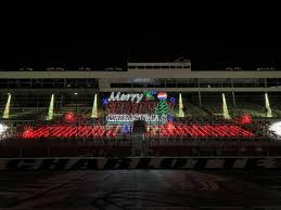 Jerry in tryon, nc suggested using the charlotte motor speedway as an event location and nora from allentown, pa wants to make sure the convention has you actually drive on the banked race way, and it feels *weird*. Christmas Lights New Ice Rink At Charlotte Motor Speedway Charlotte Observer
