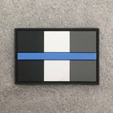 The thin blue line is a 1988 american documentary film by errol morris, about the trial and conviction of randall dale adams for the murder of texas police officer robert wood. Badge The Thin Blue Line France