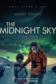 The Midnight Sky Movie Poster Quality Glossy Print Photo Wall Art George Clooney Felicity Jones Size In 2021 Midnight Sky George Clooney Sci Fi Films
