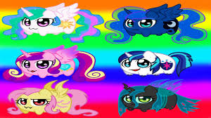 Perfect for birthday party favors, or other events. My Little Pony Coloring Book Chibi Ponies Coloring Page All Ponies Mlp Coloring Videos For Kids Youtube