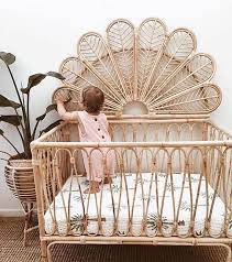 Rattan Baby Crib Baby Sovrum Baby Cribs Babyrum