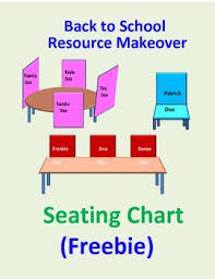3d Seating Chart Back To School Resource Makeover Freebie