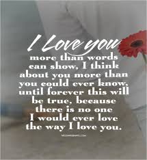 I Love You More Than You Know Quotes Quotesgram