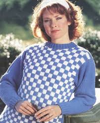 Check spelling or type a new query. Checker Knitted Pullover Welcome To The Craft Yarn Council