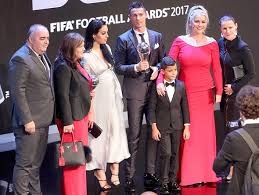He first became father on on 17 june 2010 when his son. Cristiano Ronaldo S Girlfriend Finally Reveals Baby Bump In Plunging Dress At Fifa Awards Celebrity News Showbiz Tv Express Co Uk