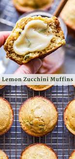 Lemon Zucchini Muffins Are The Perfect Use For Your Garden Fresh Zucchini Wholesome And Tender With Jus Zucchini Muffins Lemon Zucchini Muffins Lemon Zucchini