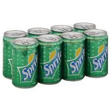 Sprite Caffeine Free Lemon Lime Soda 7 5 Fl Oz 8 Count Walmart Com Lemon Lime Soda Lime Soda Sprite