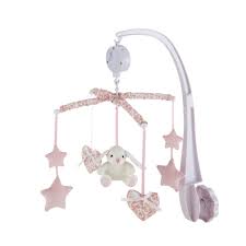 Roze Katoenen Muzikale Victorine Babymobiel Maisons Du Monde Mobile Musical Bebe Chambre Bebe Maison Du Monde Idees Deco Enfant