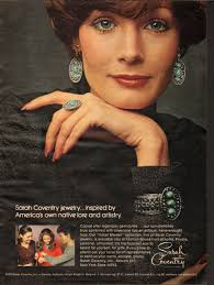 Рекламные проспекты SARAH COVENTRY 1970-х.