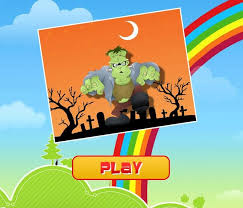 Frankenstein Friv Jigsaw Puzzle Game Online Halloween Puzzles Frankenstein Halloween Online Puzzle Games