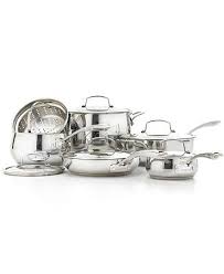 Belgique is a cookware line launched primarily by macy's. Belgique Stainless Steel Cookware 11 Piece Set At Macys Cookware Set Stainless Steel Stainless Steel Cookware Cookware Set