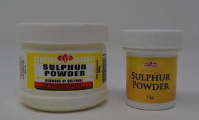 Then a young woman in our hair salon told me to take a good pinch of flowers of sulphur once a day for a week. Sulphur Powder V S Pharmaceutical